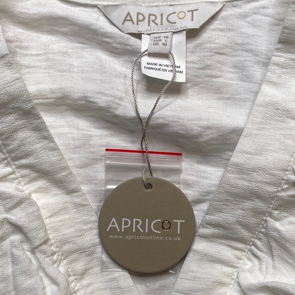 APRICOT Ivory Ruffle Top - Picture 2 of 14